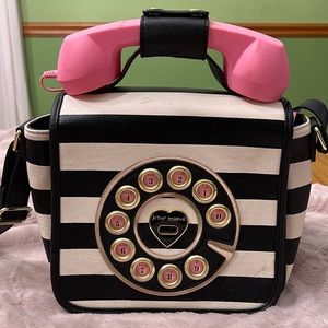 Retro Style Betsy Johnson Telephone Purse